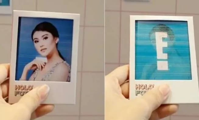 홀로그래픽 렌티큘러 포토 카드