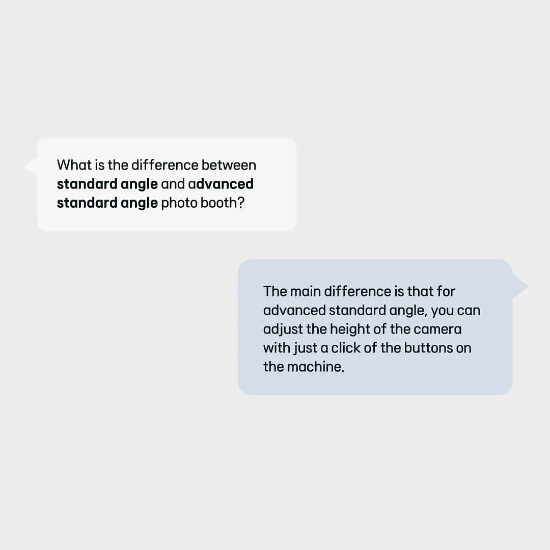 photo booth model differences