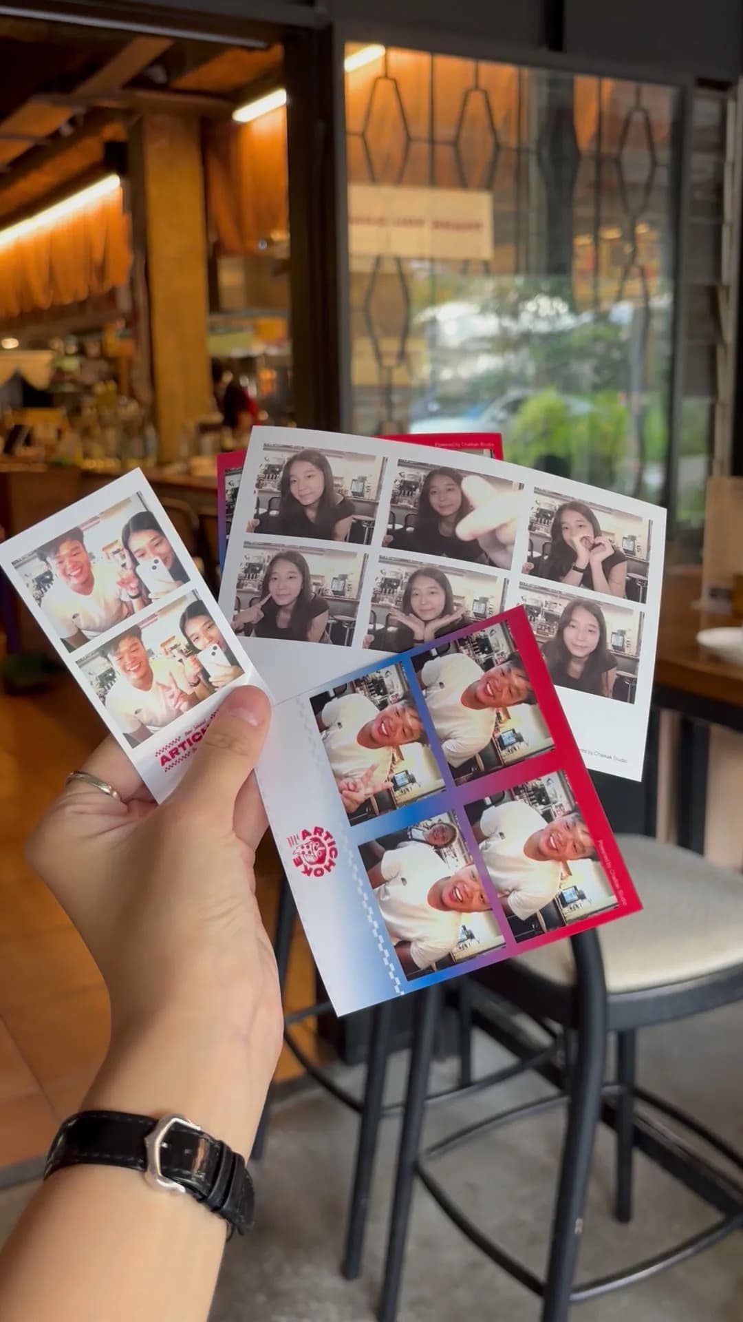 Custom photo booth prints
