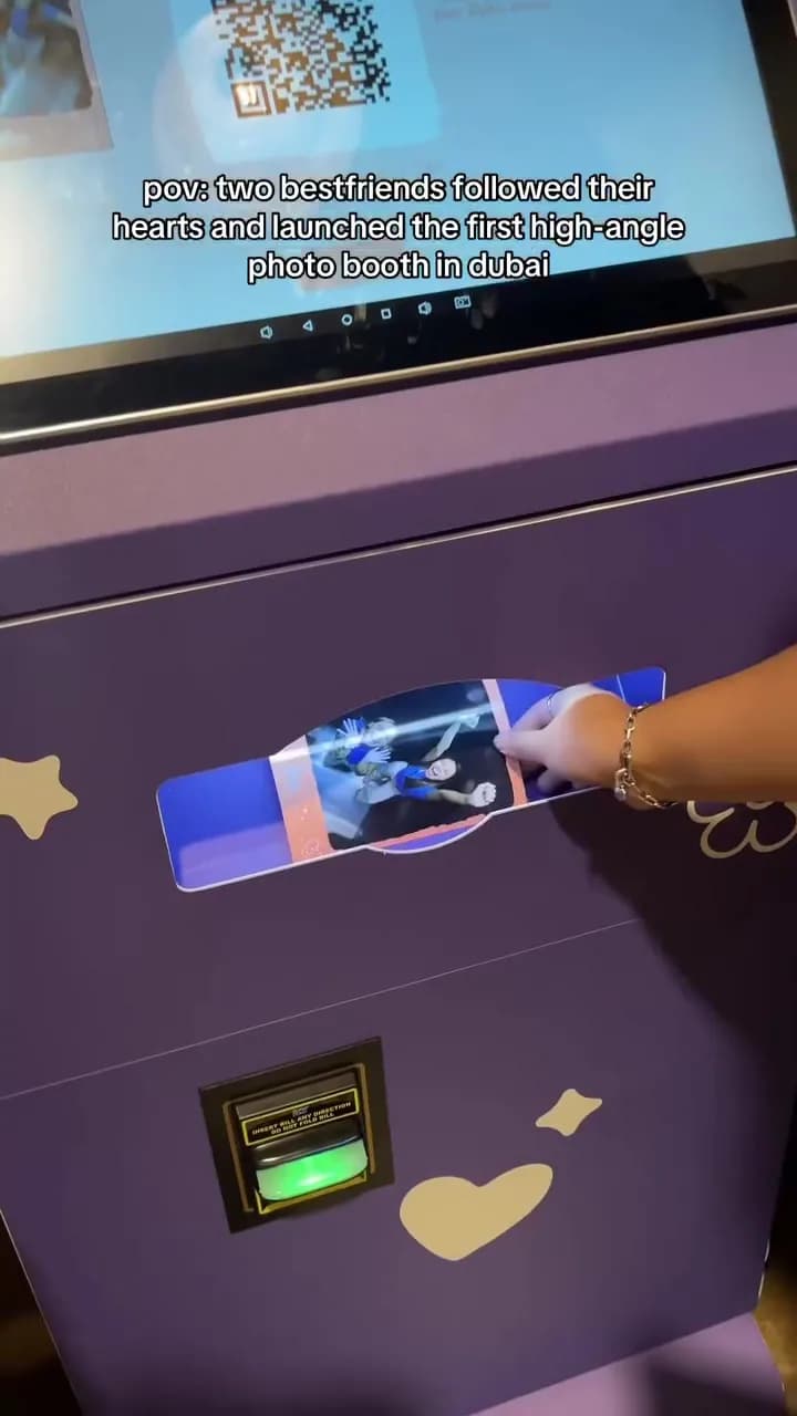 First high-angle photo booth launched in Dubai