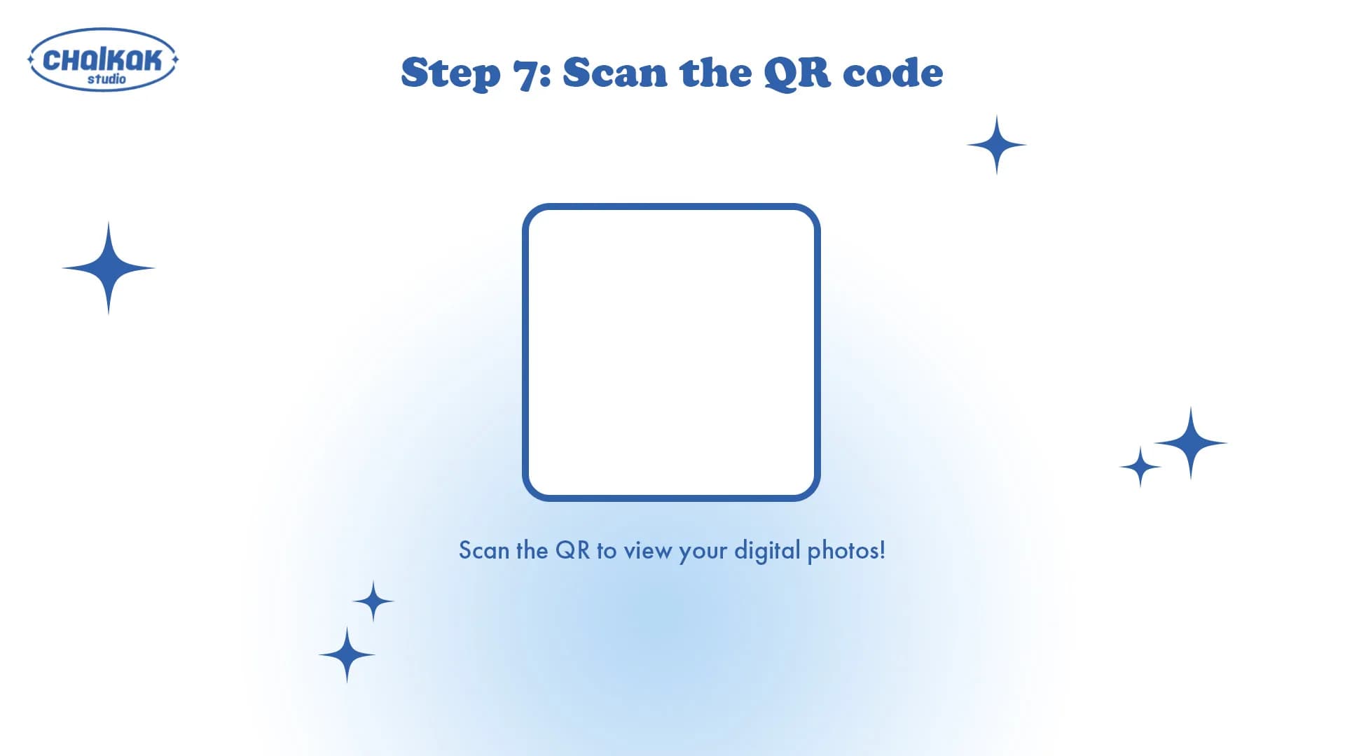 QR code screen