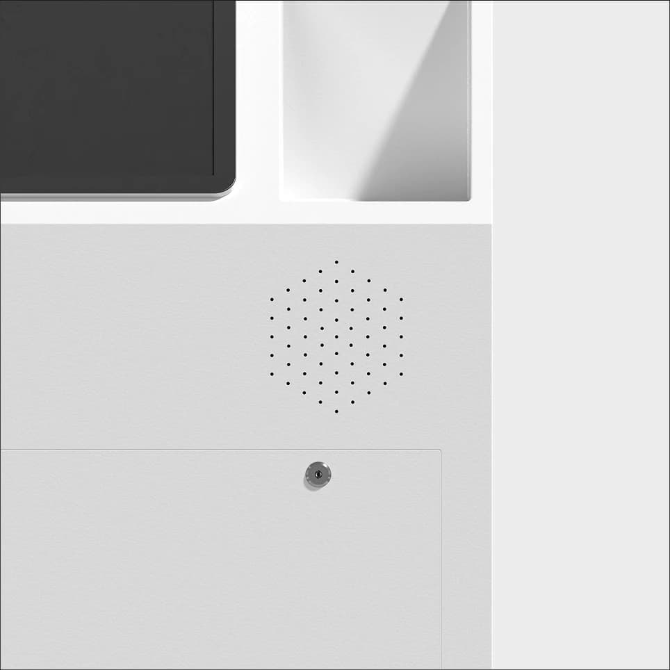 Standard Angle Photo Booth speaker system