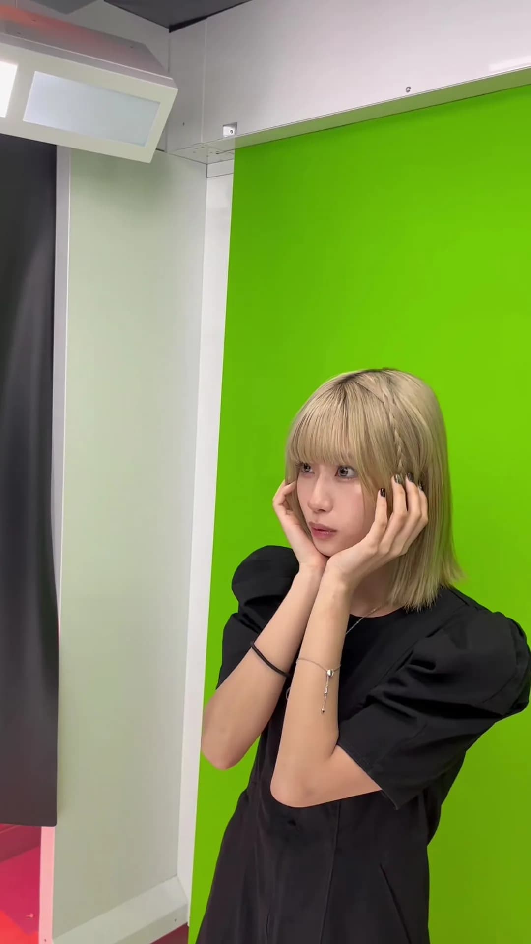 Standard Angle photo booth in use