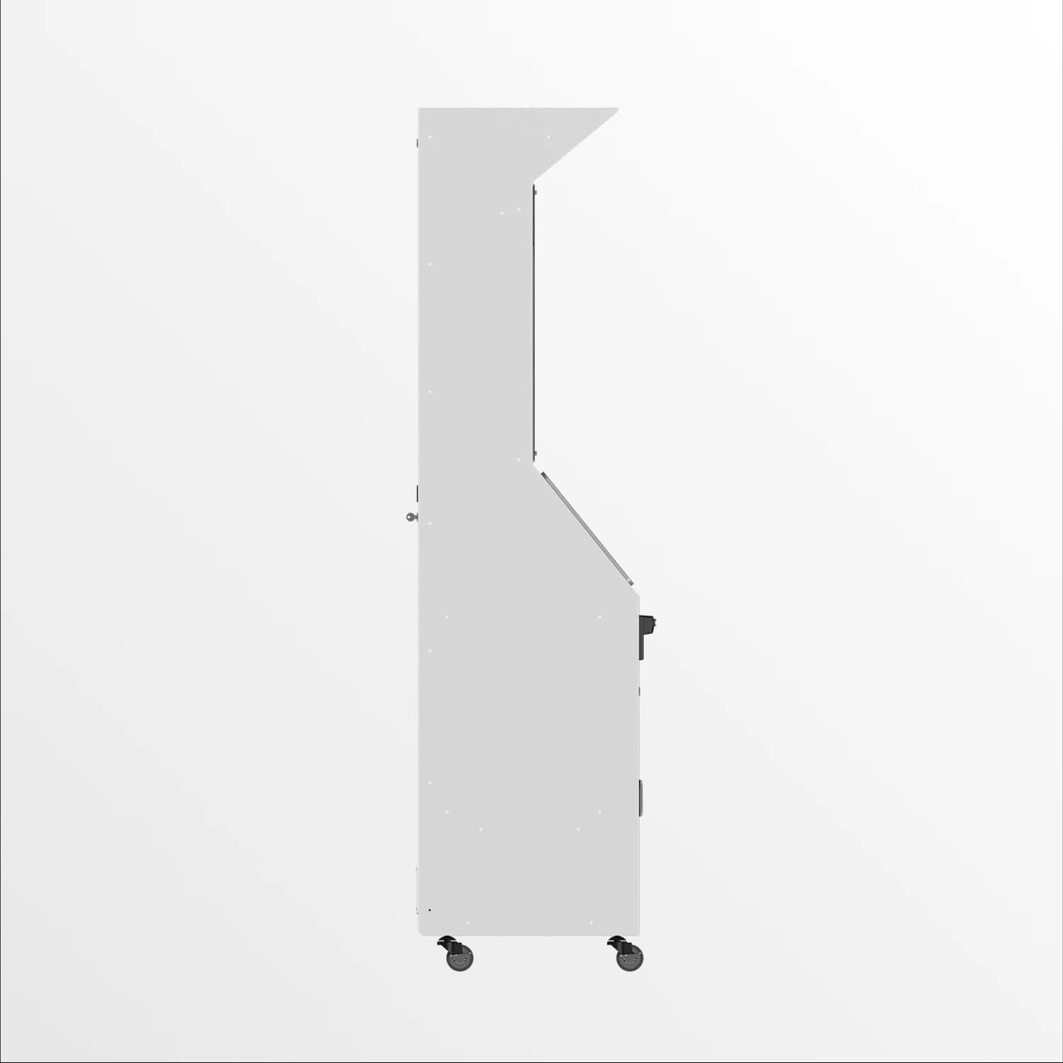 Standard Angle photo booth side view