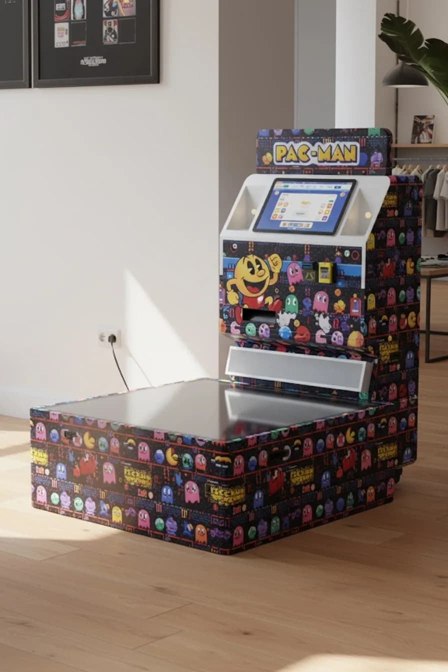 Vinyl wrapped Standard Angle Photo Booth