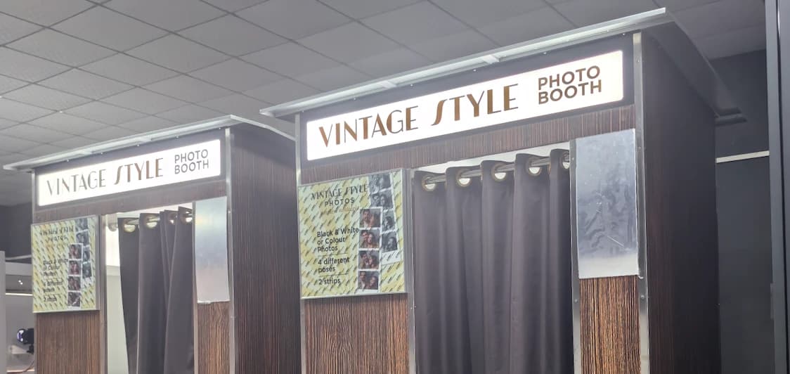 Vintage Style Photo Booth store front