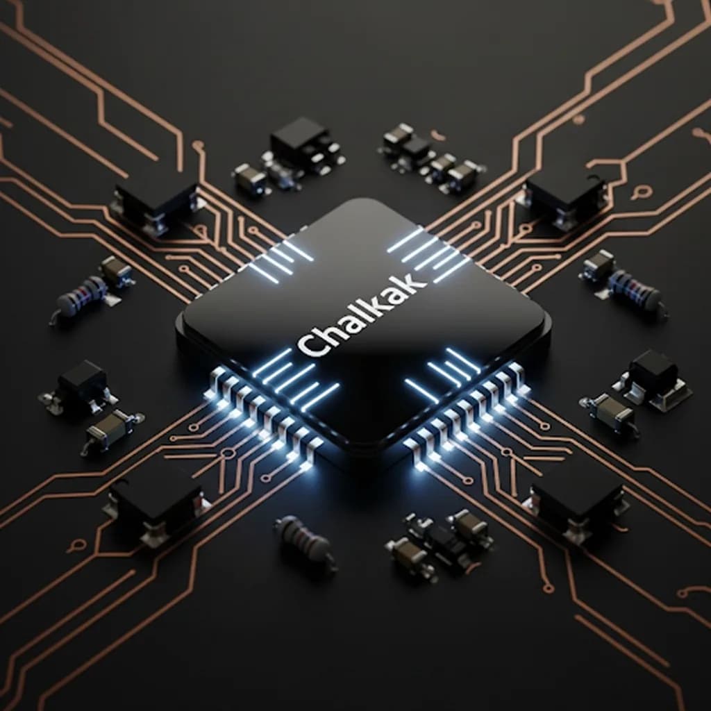Chalkak Studio powered chip