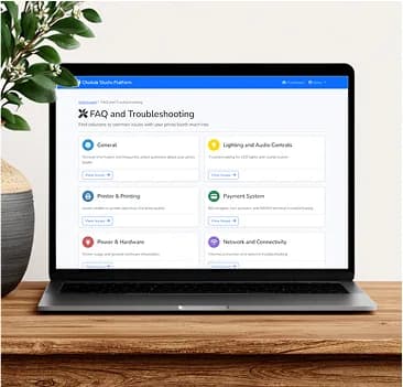 Chalkak Studio platform FAQ and troubleshooting page