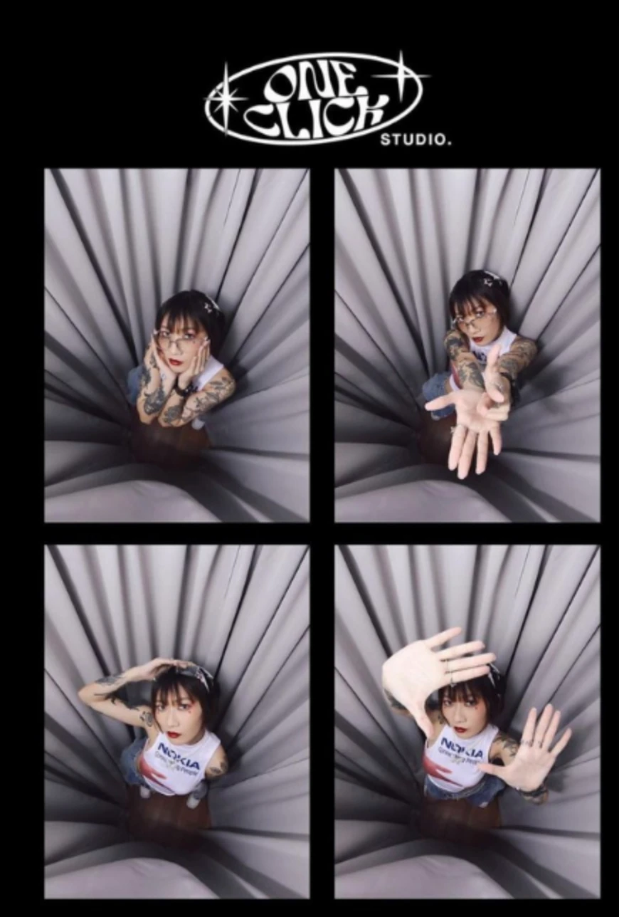High Angle Photo Booth In Singapore