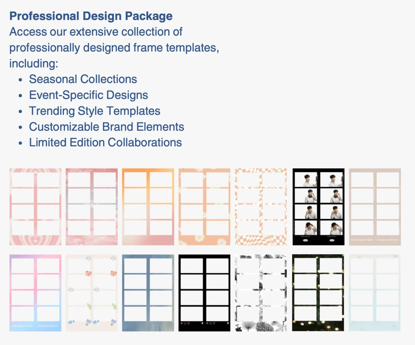 Exclusive Complimentary Photo Frame Design From Chalkak Studio